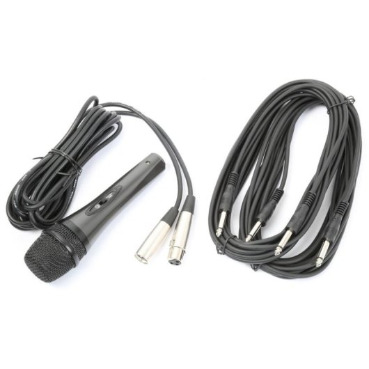 Altavoces Vonyx De 2 Vías Cableados 300W con bluetooth y mezclador integrado