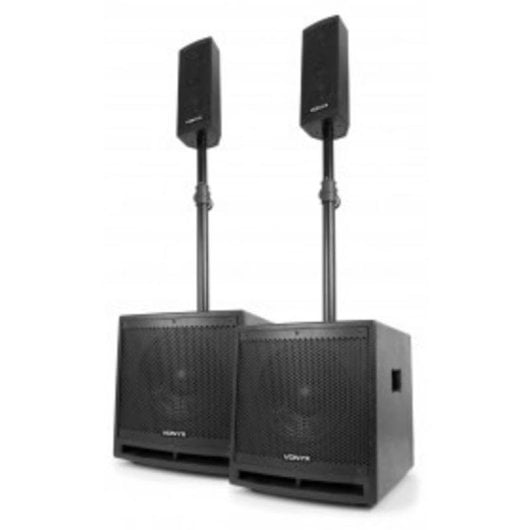 Altavoces Vonyx de suelo Bluetooth 1000W com subwoofer y USB