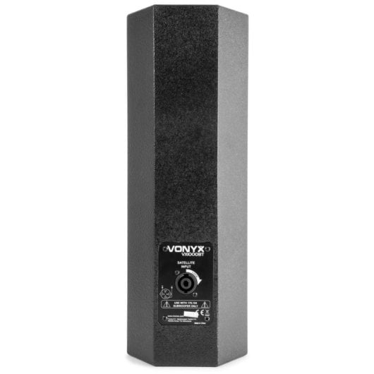 Altavoces Vonyx de suelo Bluetooth 1000W com subwoofer y USB