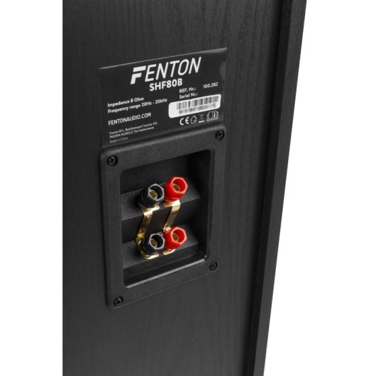 Altavoces Fenton de suelo cableados 500W bass reflex set de 2
