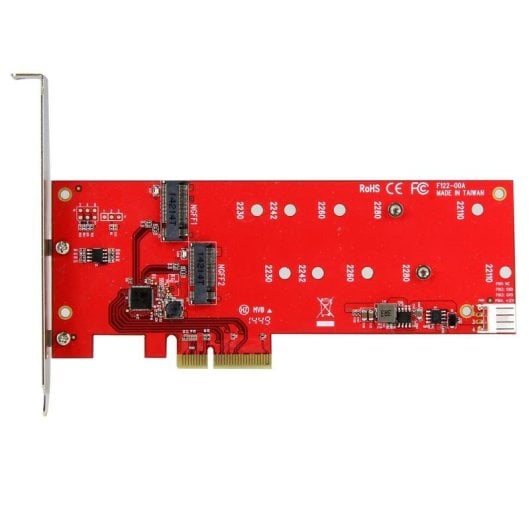 Netzwerkkarte STARTECH PEX2M2 PCI Express 6 Gb/s Dual M.2 SATA Low-Profile