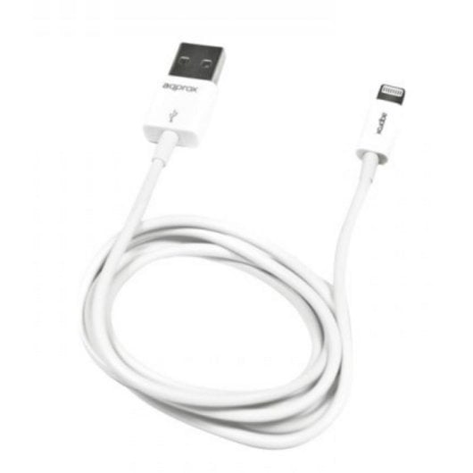 Câble Lightning Approx appC32 1m USB A Micro-USB/Lightning Blanc