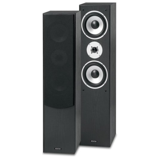 Altavoces Fenton de suelo cableados 350W frontales desmontables bass reflex