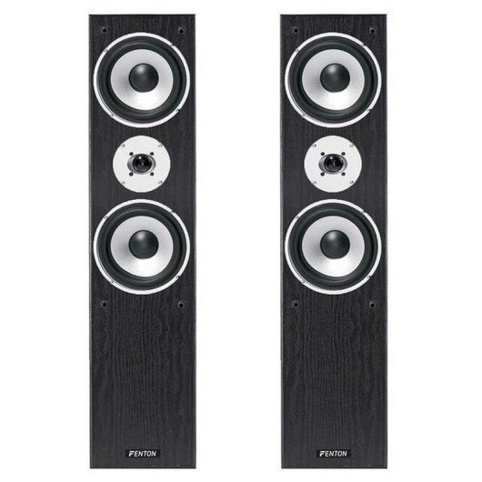 Altavoces Fenton de suelo cableados 350W frontales desmontables bass reflex