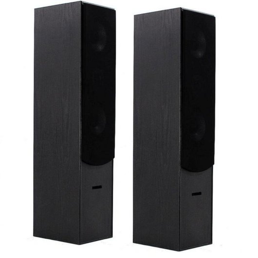 Altavoces Fenton de suelo cableados 350W frontales desmontables bass reflex