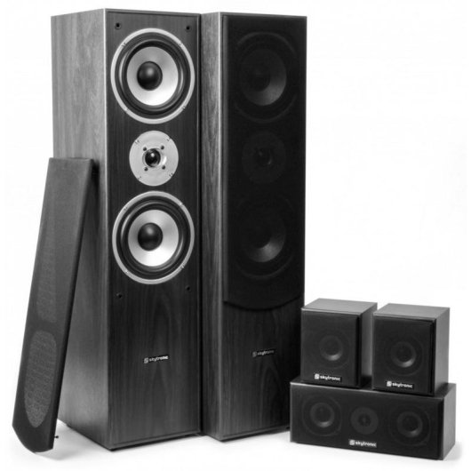 Altavoces Fenton Home Cinema Cableados 335W 5.0 Canales Colocación en pared
