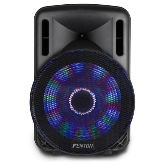 Altavoces Fenton Altavoz de chão Bluetooth 800W com luzes LED e microfone