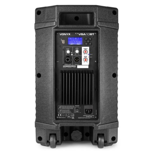 Altavoces Vonyx Activos 2 vías con Bluetooth 500W mando a distancia