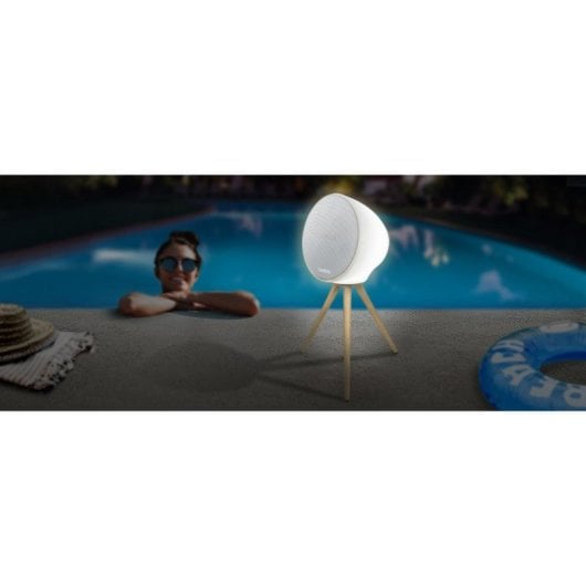 Haut-parleurs MUSE Portable Bluetooth 100W avec éclairage LED et IPX4