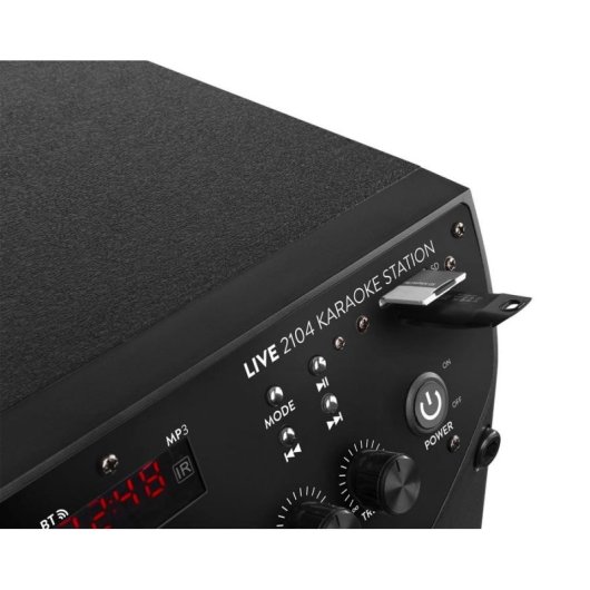Haut-parleurs Fenton Karaoke Bluetooth 400W avec effets LED et 2 micros
