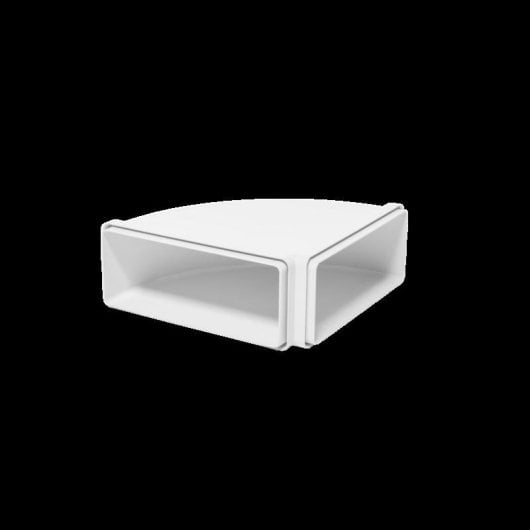 Codo Conetor Campana Electrolux M2CKCF04 Branco Compatível AEG 245x245x95mm