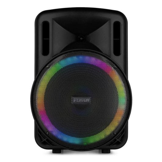 Altavoces Fenton Karaoke Bluetooth 800W portátiles con batería y luces LED