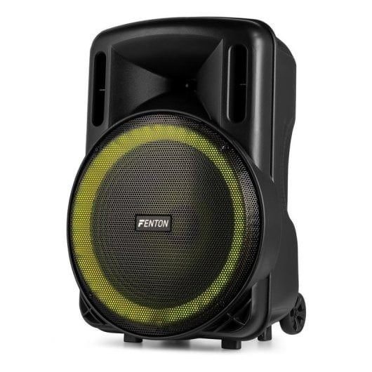 Altavoces Fenton Karaoke Bluetooth 800W portátiles con batería y luces LED