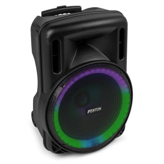 Altavoces Fenton Karaoke Bluetooth 800W portátiles con batería y luces LED