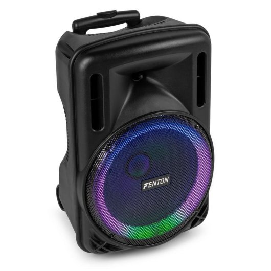Altavoces Fenton Karaoke Inalámbricos Bluetooth 700W con LED y batería portátil