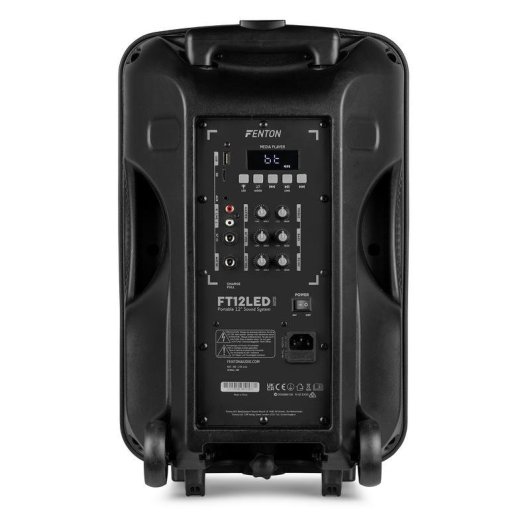 Altavoces Fenton Karaoke Inalámbricos Bluetooth 700W con LED y batería portátil