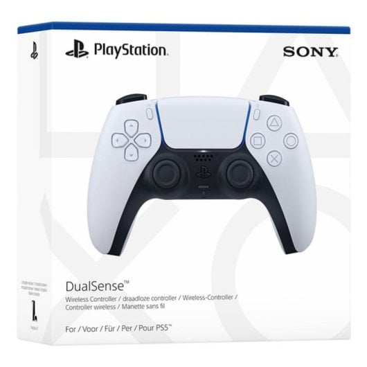 Manette Sony DualSense V2 Sans Fil Gamepad PlayStation 5 Blanc USB-C