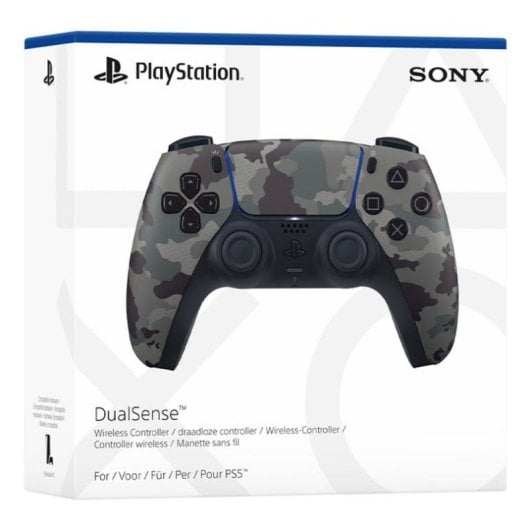 Mando Sony DualSense V3 Grey Camo Inalámbrico Retroalimentación Háptica PS5