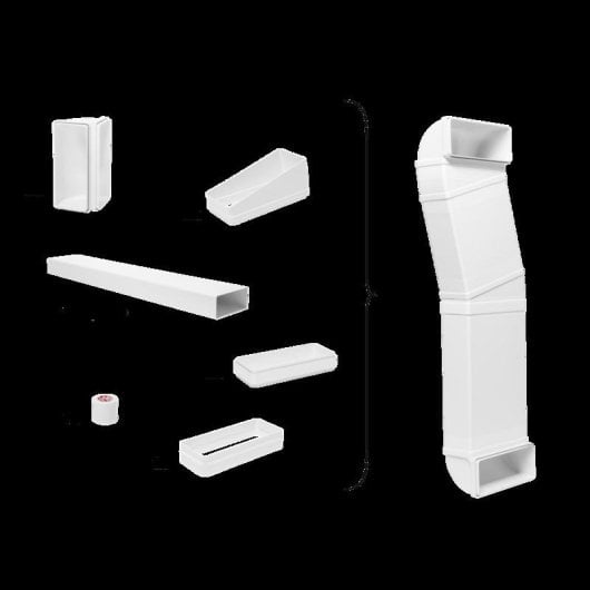 Accessoire hotte Electrolux M2CKCF01C blanc kit recirculation 4 kg