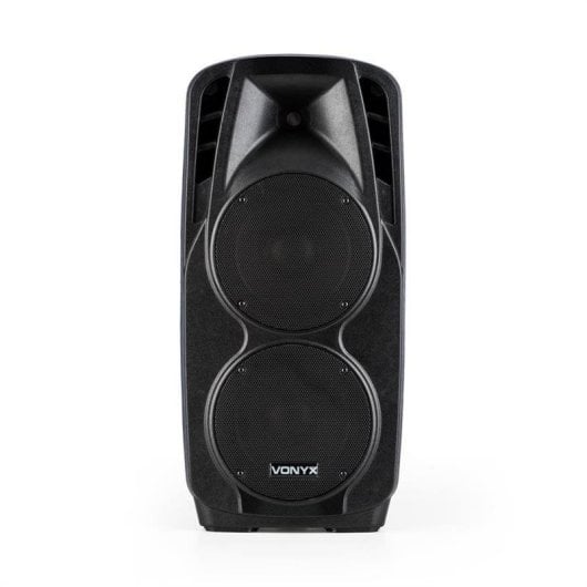 Haut-parleurs Vonyx Système PA Portable Bluetooth 1000W avec micros UHF