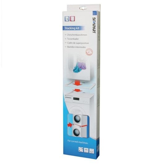 Kit de superposition SCANPART 0150120108 universel blanc 60 cm