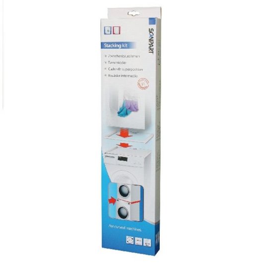 Kit de superposition SCANPART 0150120108 universel blanc 60 cm