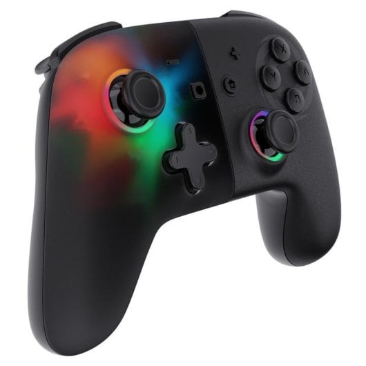 Gamepad ONiVERSE Onipad Bluetooth Giroscópio Turbo LED Preto Ergonómico