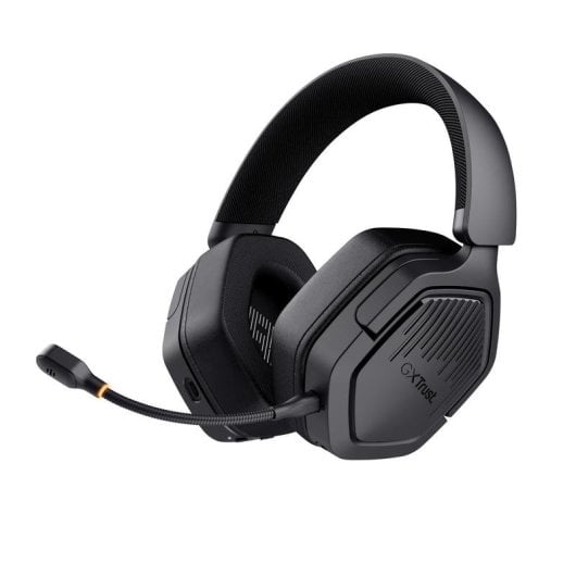 Auriculares TRUST GXT 493 Carus inalámbricos y con cable Bluetooth Gaming con micrófono negros