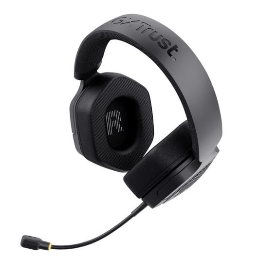 Auriculares TRUST GXT 493 Carus inalámbricos y con cable Bluetooth Gaming con micrófono negros