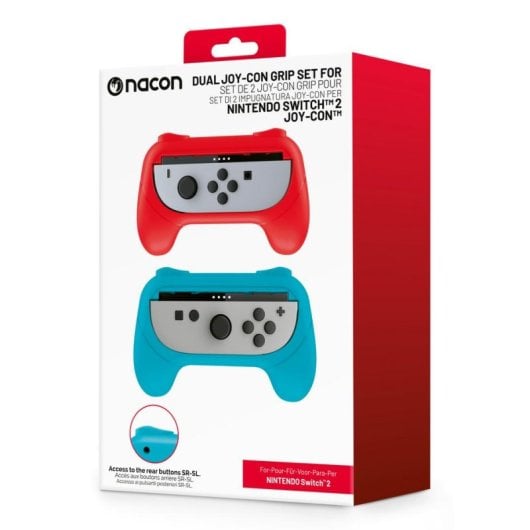 Grip para mando NACON SWITCHNEWJOYCONGRIP Nintendo Switch 2 multicolor antideslizante