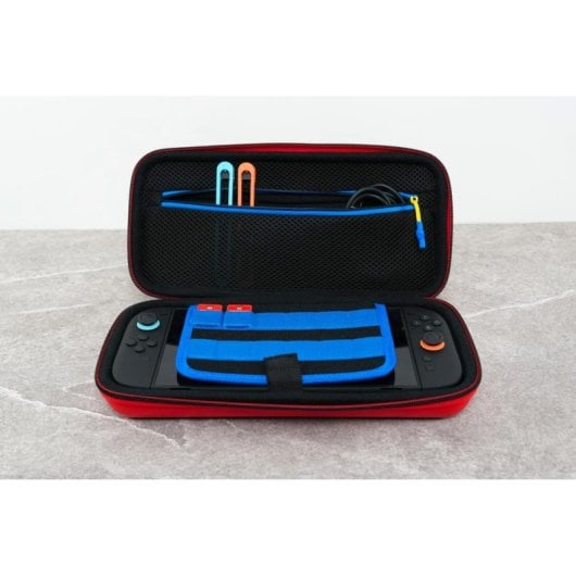 Funda Turtle Beach TBA-8202-65 Mario Bricks para Nintendo Switch 2 resistente a impactos