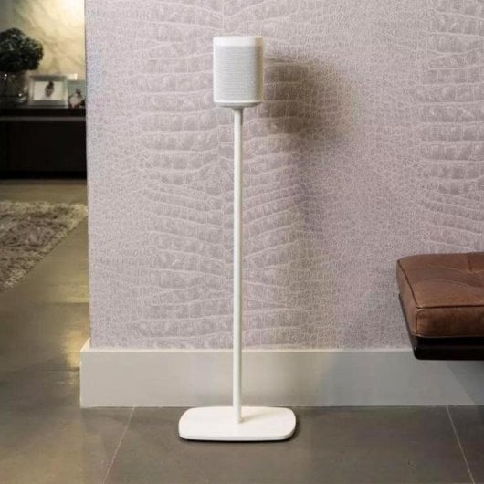 Support d'enceinte Flexson FLXS1FS1011EU Blanc pour SONOS PLAY:1, gestion de câbles