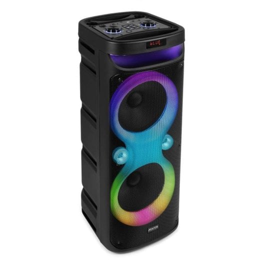 Altavoces Fenton Fiesta Bluetooth 240 W con micrófono y LED multicolor