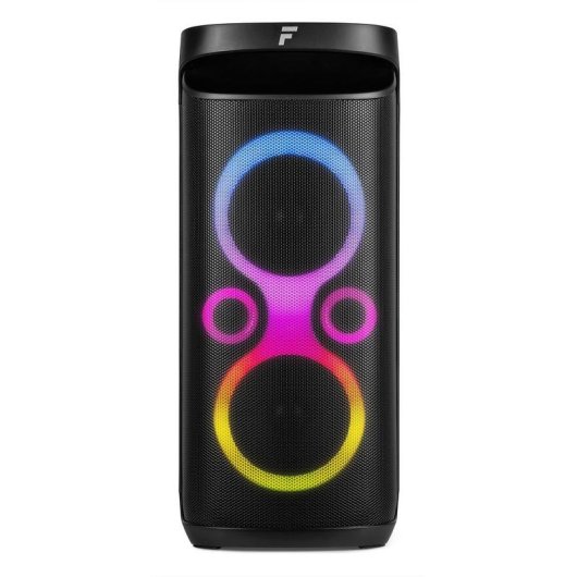 Altavoces FENTON Karaoke inalámbricos 260W Bluetooth con micrófono y batería 12h