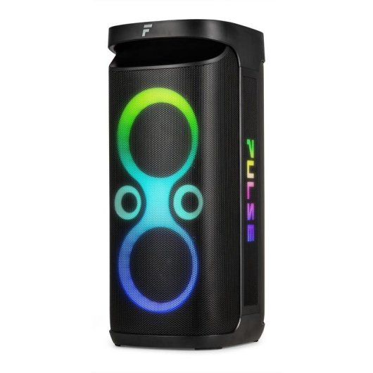 Altavoces FENTON Karaoke inalámbricos 260W Bluetooth con micrófono y batería 12h