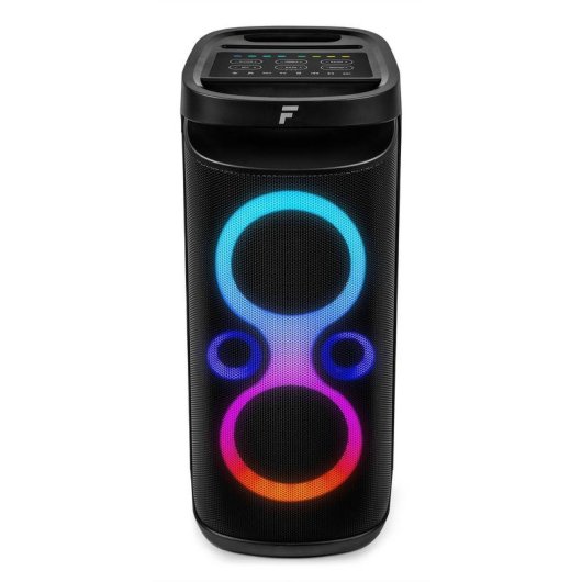 Altavoces FENTON Karaoke inalámbricos 260W Bluetooth con micrófono y batería 12h