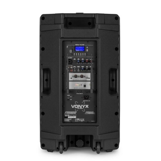 Altoparlanti Vonyx Portatile Bluetooth 1000W con microfono e ruote
