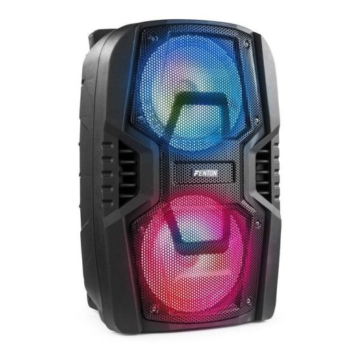 Altavoces Fenton Karaoke Inalámbricos 500W con bluetooth, batería y luces LED