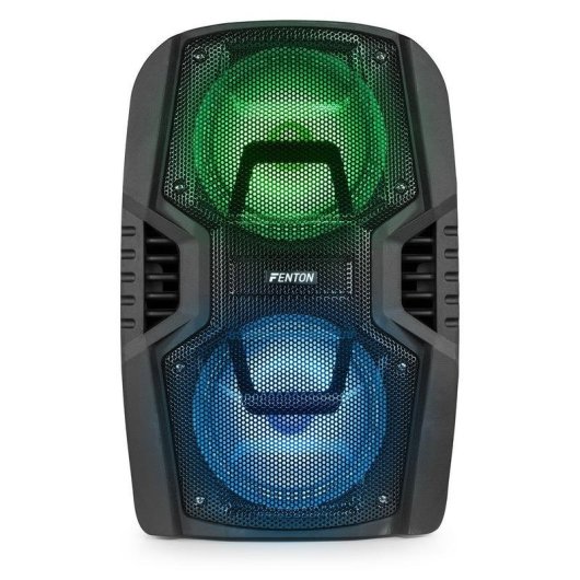 Altavoces Fenton Karaoke Inalámbricos 500W con bluetooth, batería y luces LED