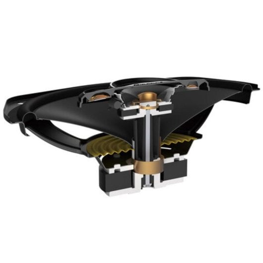 Altifalante Pioneer TS-A6961F 4 Vias 450 W 92 dB Preto Par