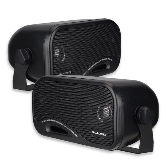 Altavoz para coche CALIBER CSB2 3 vías 120 W 90 dB Negro