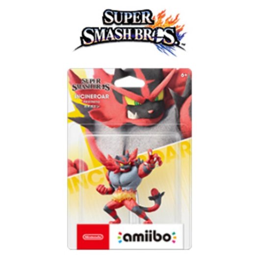Figura Nintendo Amiibo Incineroar Multicolor para videoconsolas