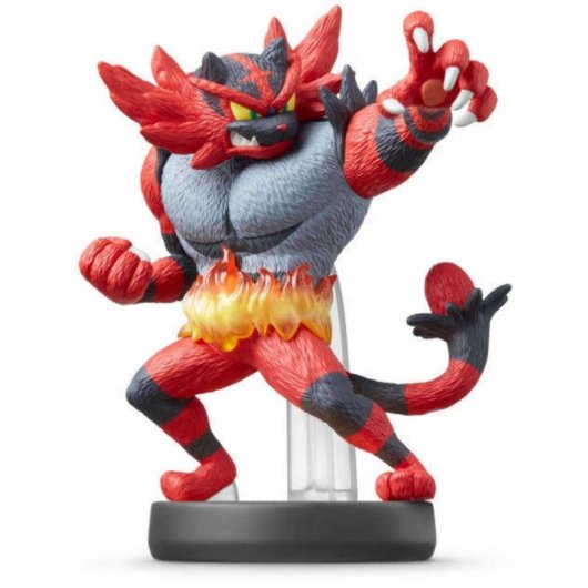 Figura Nintendo Amiibo Incineroar Multicolor para videoconsolas