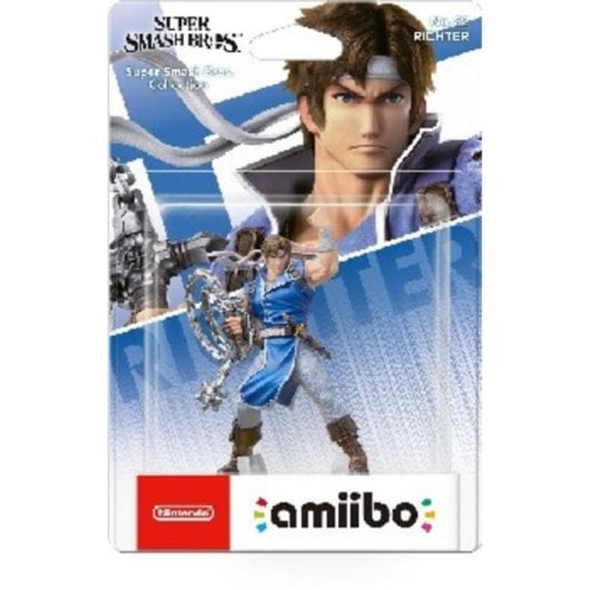 Figura Amiibo Nintendo Richter Multicolor Vinilo NFC para Nintendo 2DS Switch