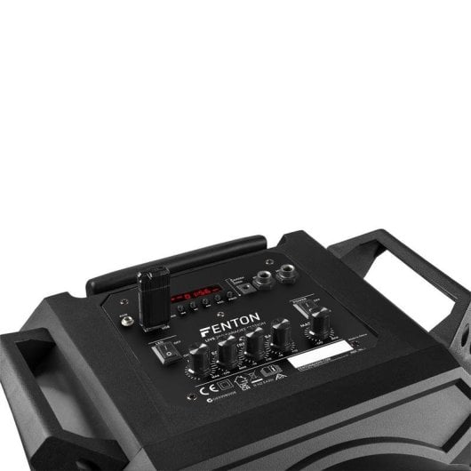 Altavoces Fenton Karaoke Bluetooth 900W con control remoto y LEDs RGB
