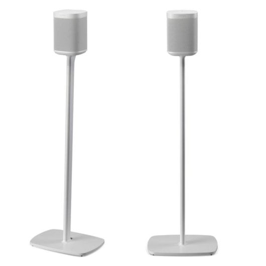 Support d'enceinte Flexson FLXS1AFS2011 Blanc ajustable pour Sonos One PLAY:1 Lot de 2