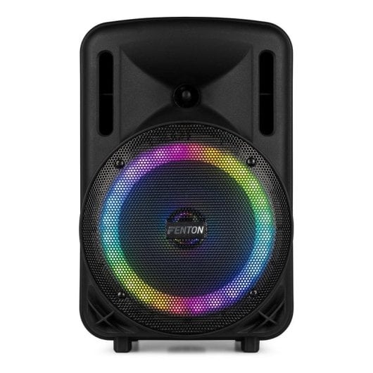 Altavoces Fenton Karaoke Bluetooth 300W con batería y micrófono UHF