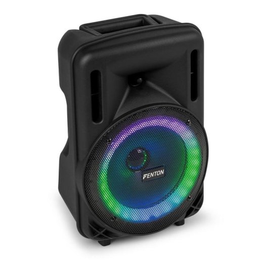 Altavoces Fenton Karaoke Bluetooth 300W con batería y micrófono UHF