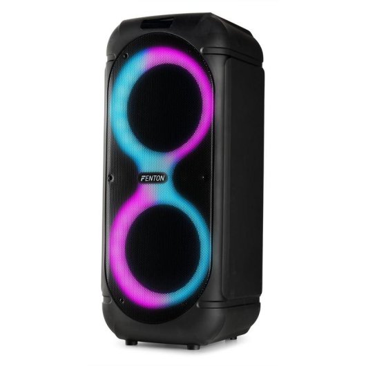 Altavoces Fenton Party Bluetooth 160W con micrófono y luces LED