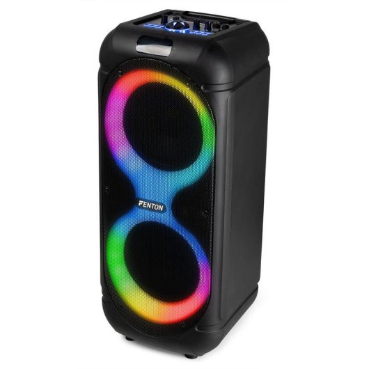 Altavoces Fenton Party Bluetooth 160W con micrófono y luces LED